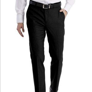 extra slim fit dress pants black